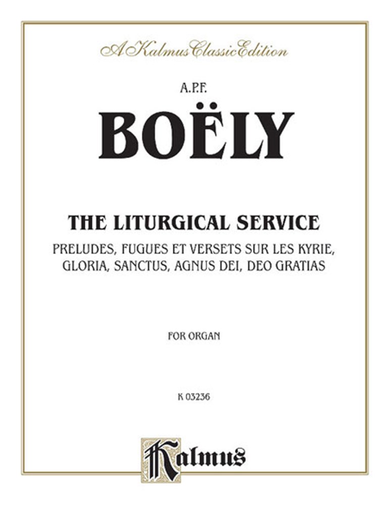 Liturgical Service, Volume I